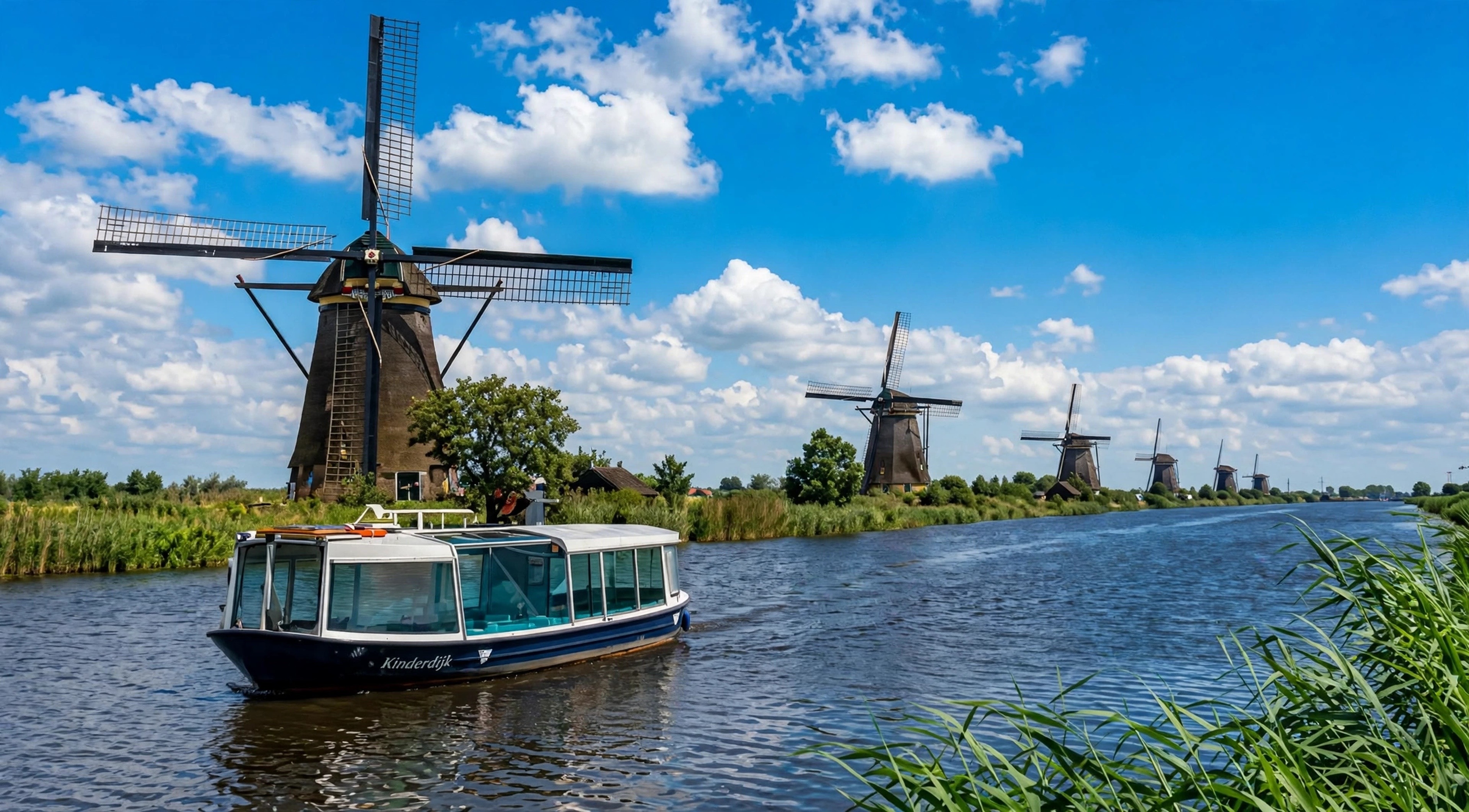 Kinderdijk, The Hague, Delft & Rotterdam