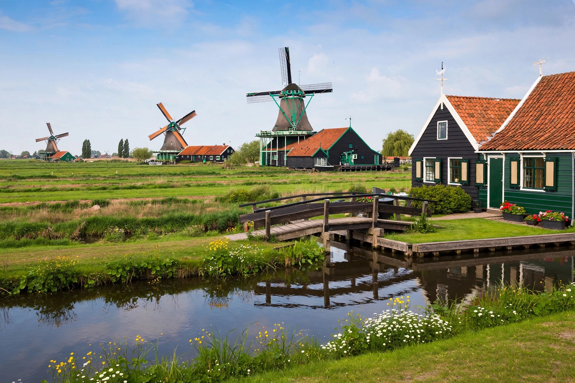 Zaanse Schans, Edam, Volendam & Marken